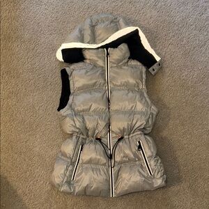 Kids Gray Puffer Vest
